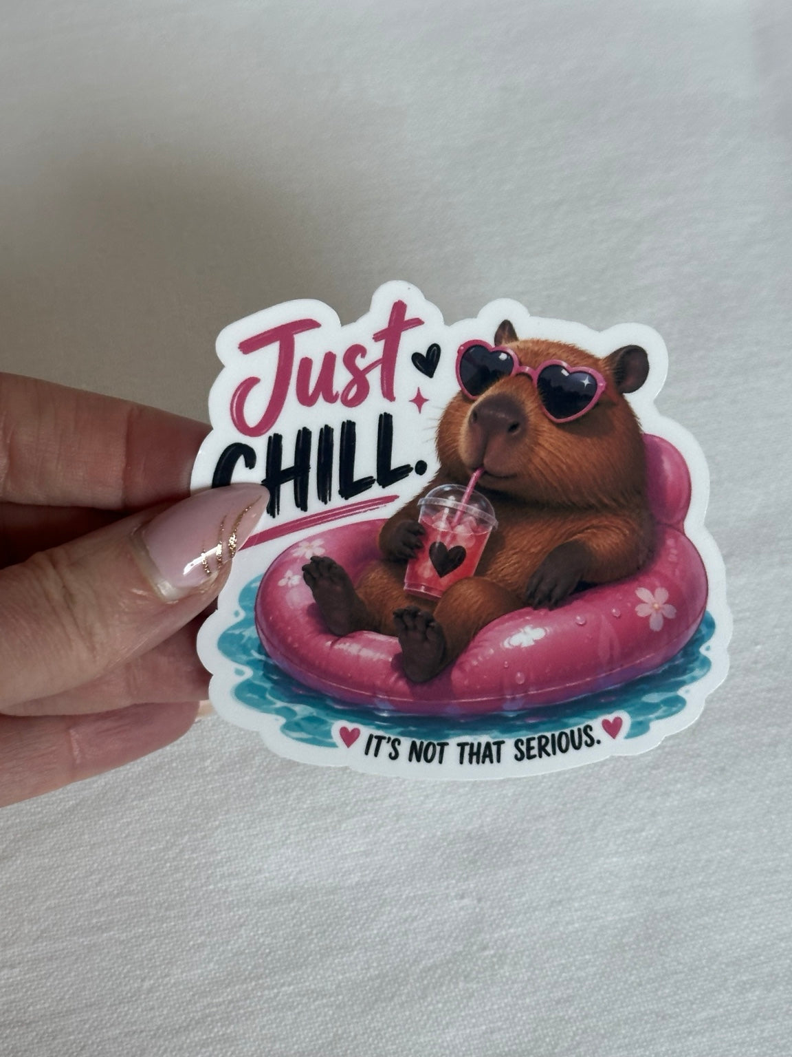 Just Chill Sticker