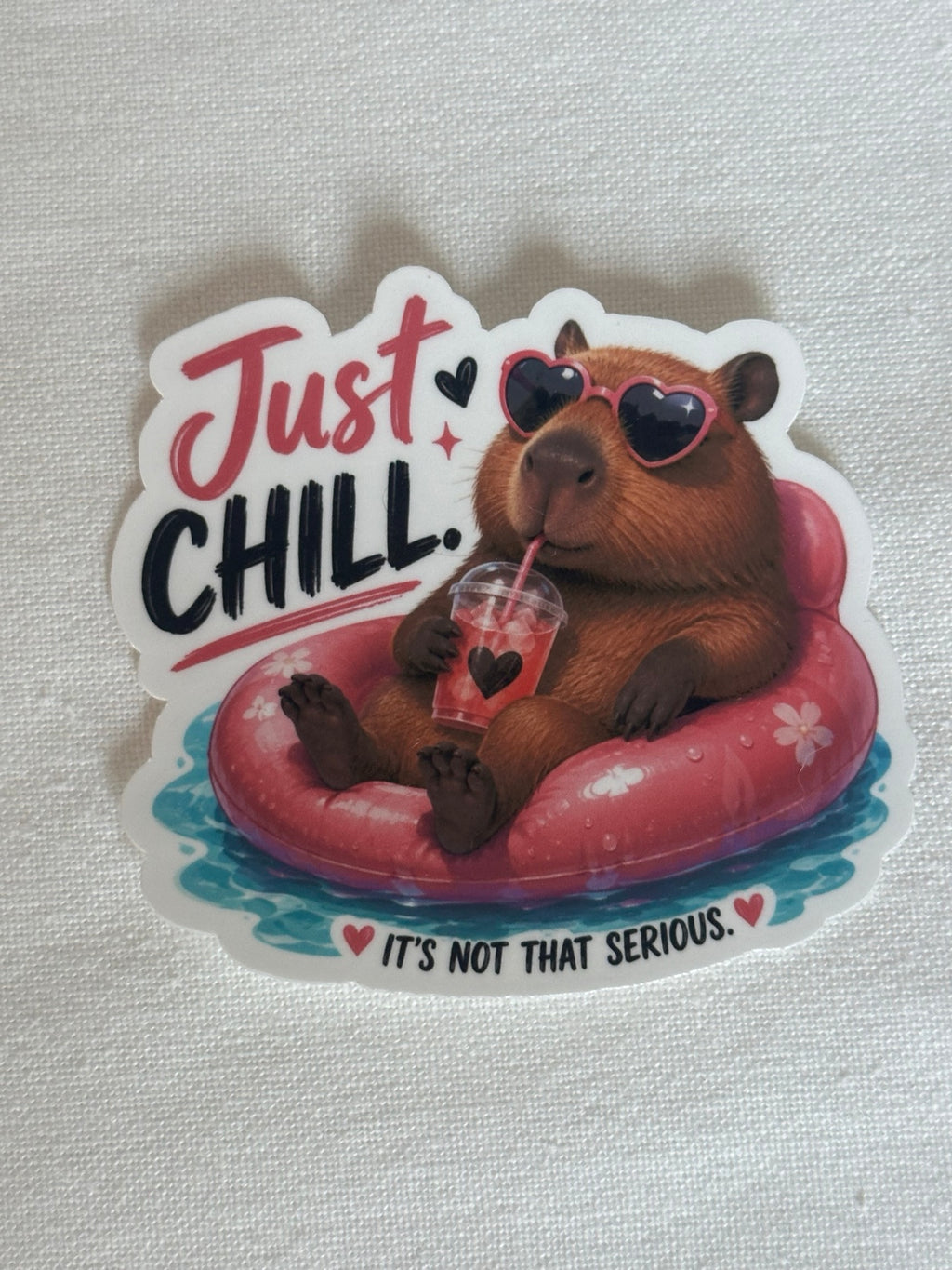 Just Chill Sticker