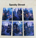 Spooky Street Canvas (ATC/Spread)