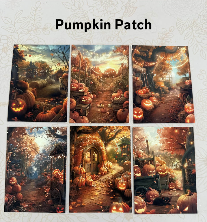 Pumpkin Patch Canvas (ATC/Spread)