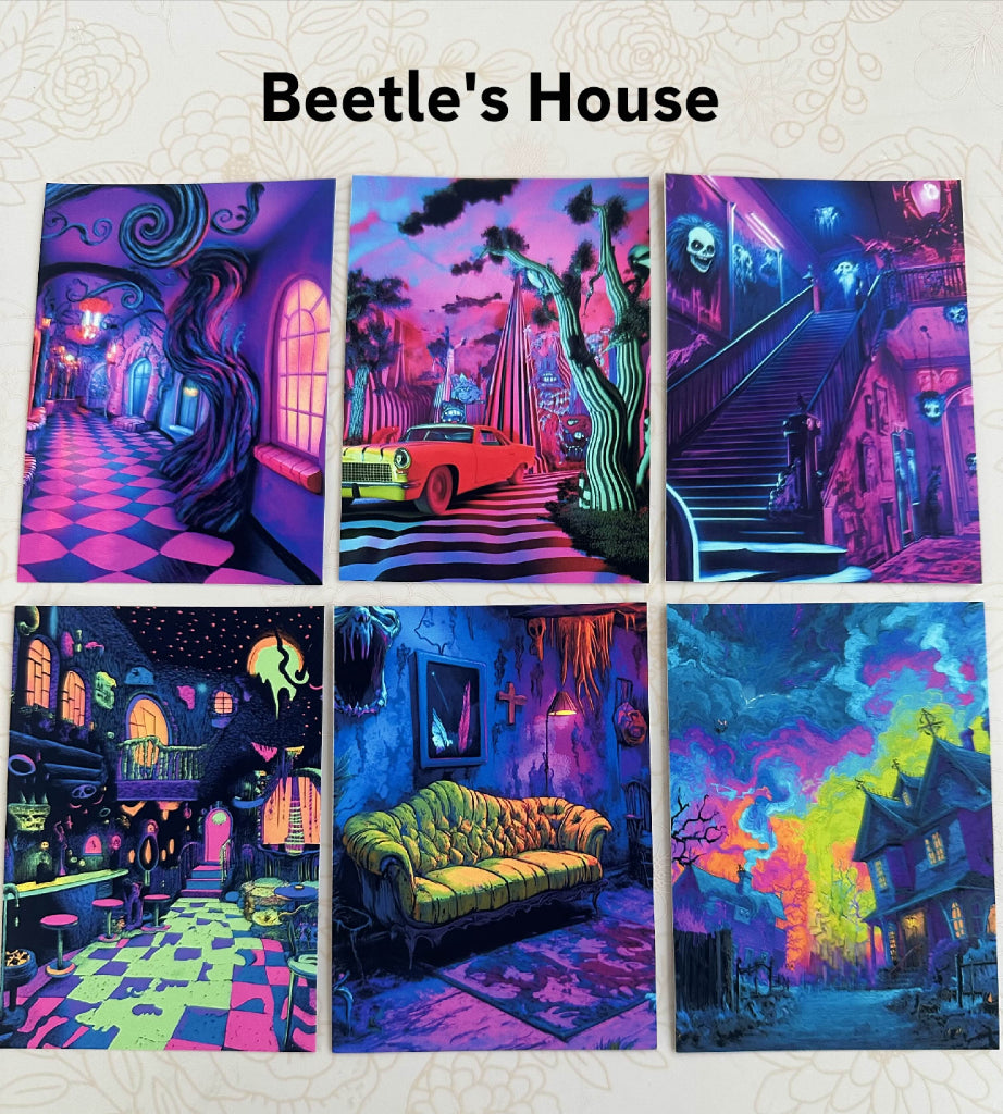 Beetle's House Canvas (ATC/Spread)