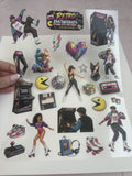 Retro Rewind Sticker Sheet