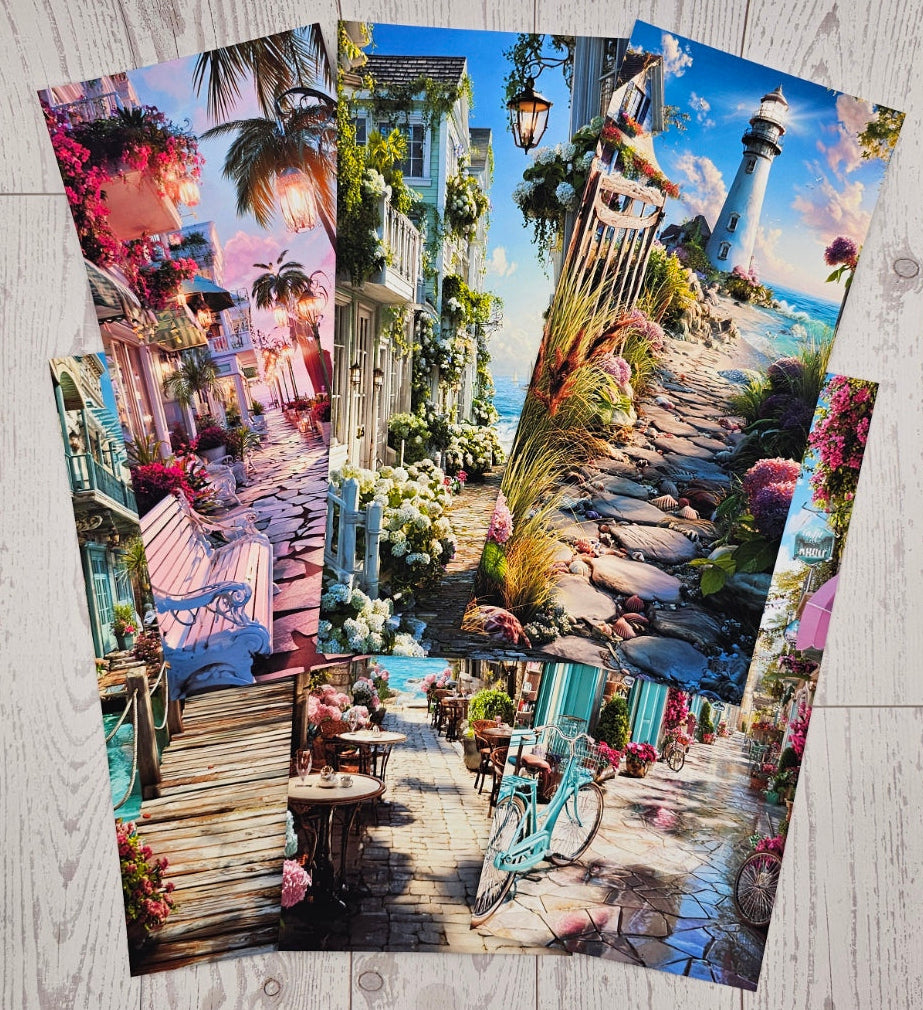 Coastal Escape Canvas (Skinny)