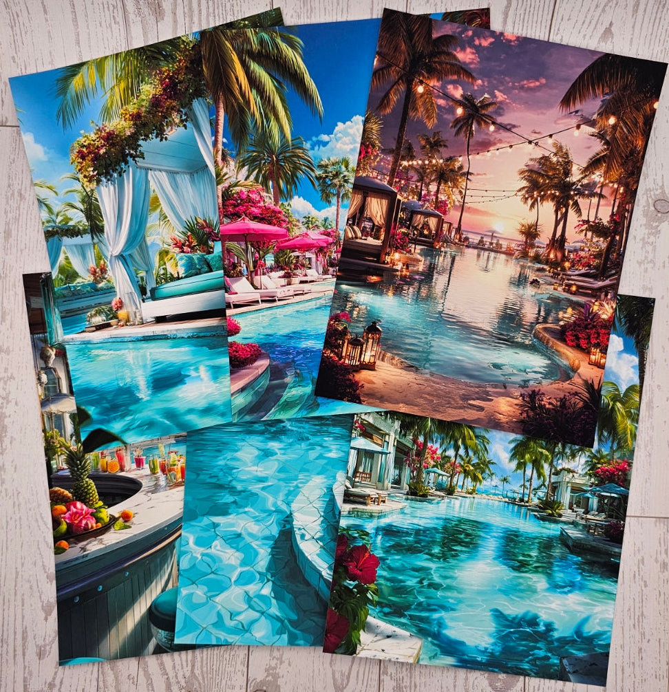 Cabana Club Canvas (ATC/Spread)