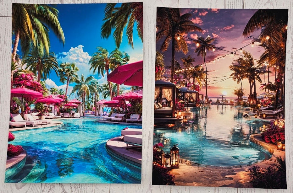 Cabana Club Canvas (ATC/Spread)