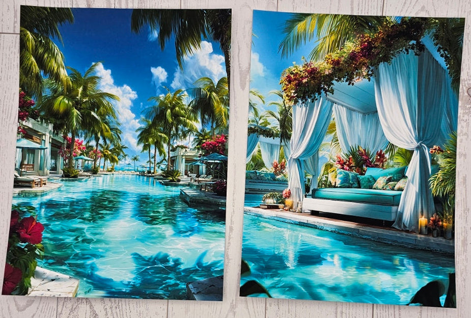 Cabana Club Canvas (ATC/Spread)
