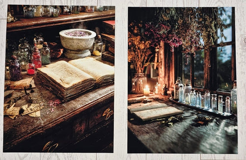 Apothecary Canvas (ATC/Spread)