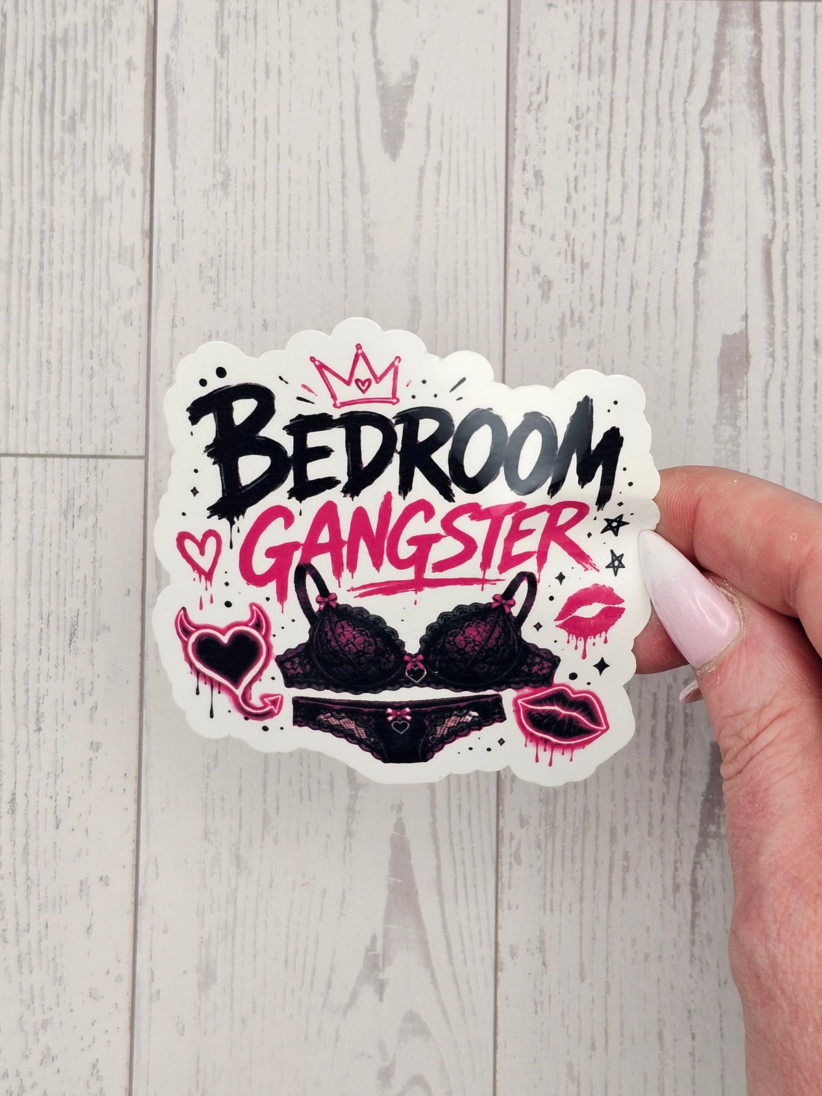 Bedroom Gangster Sticker