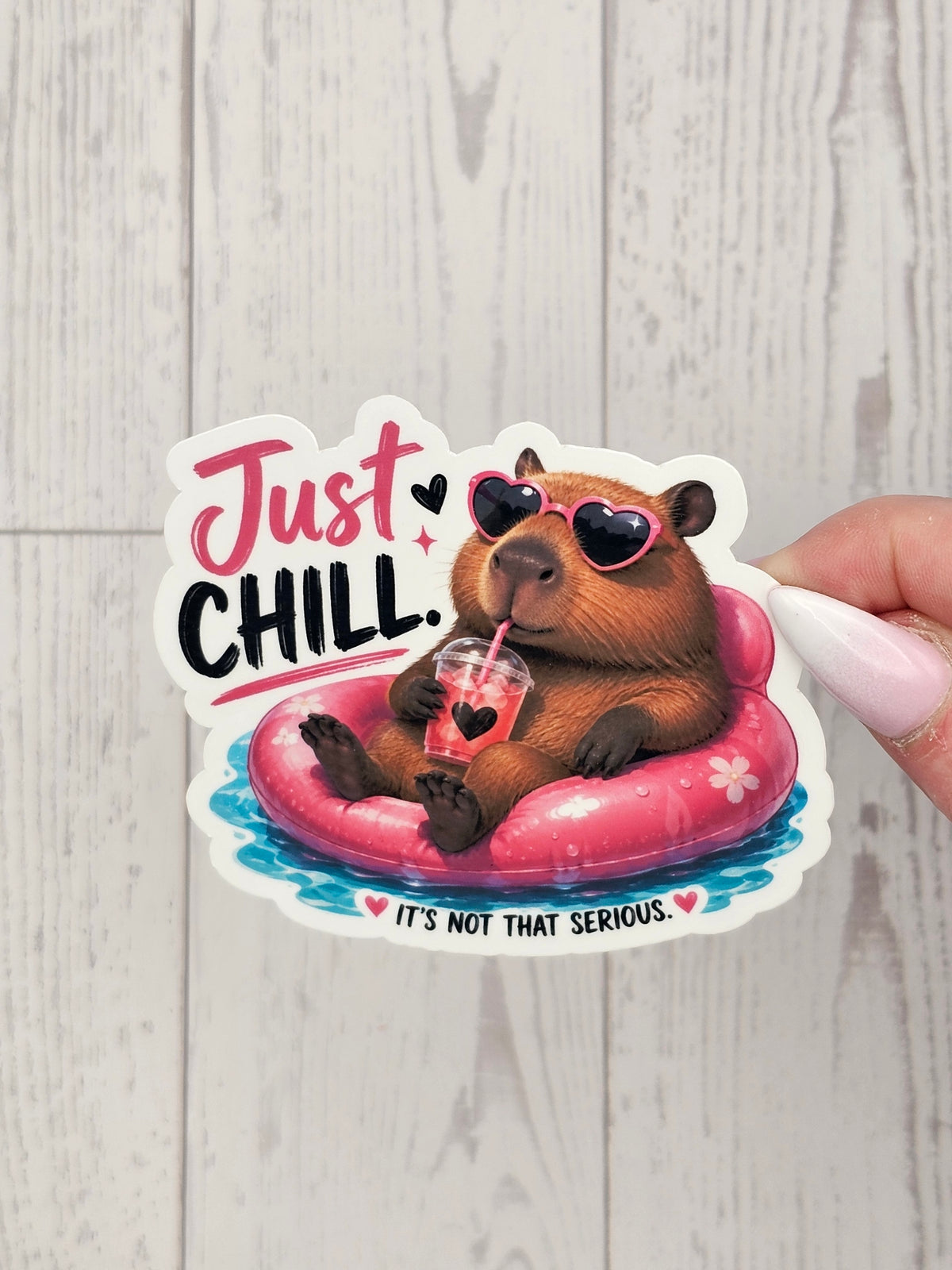 Just Chill Sticker