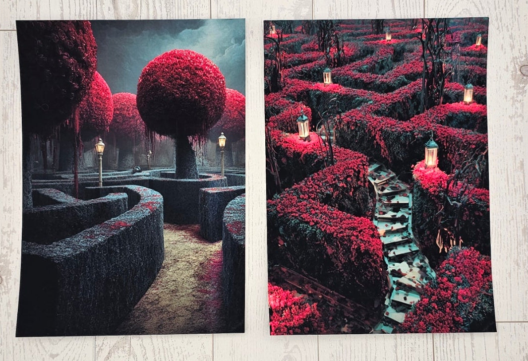 Queen's Garden Canvas (ATC/Spread)
