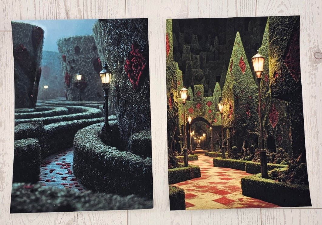 Queen's Garden Canvas (ATC/Spread)