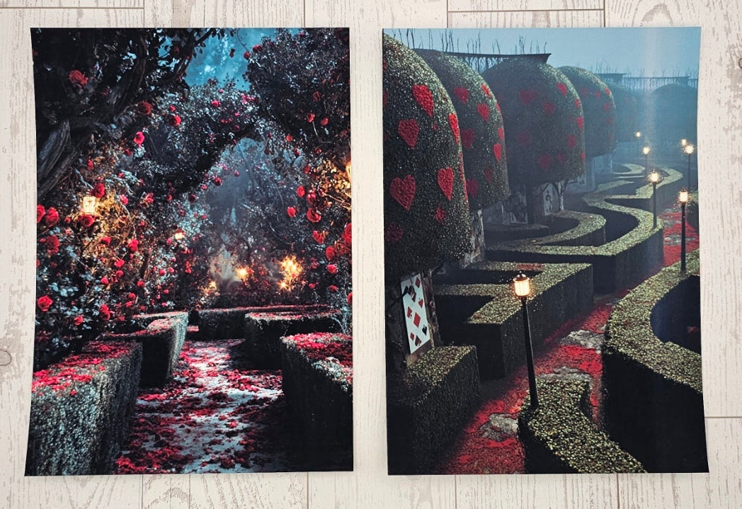 Queen's Garden Canvas (ATC/Spread)