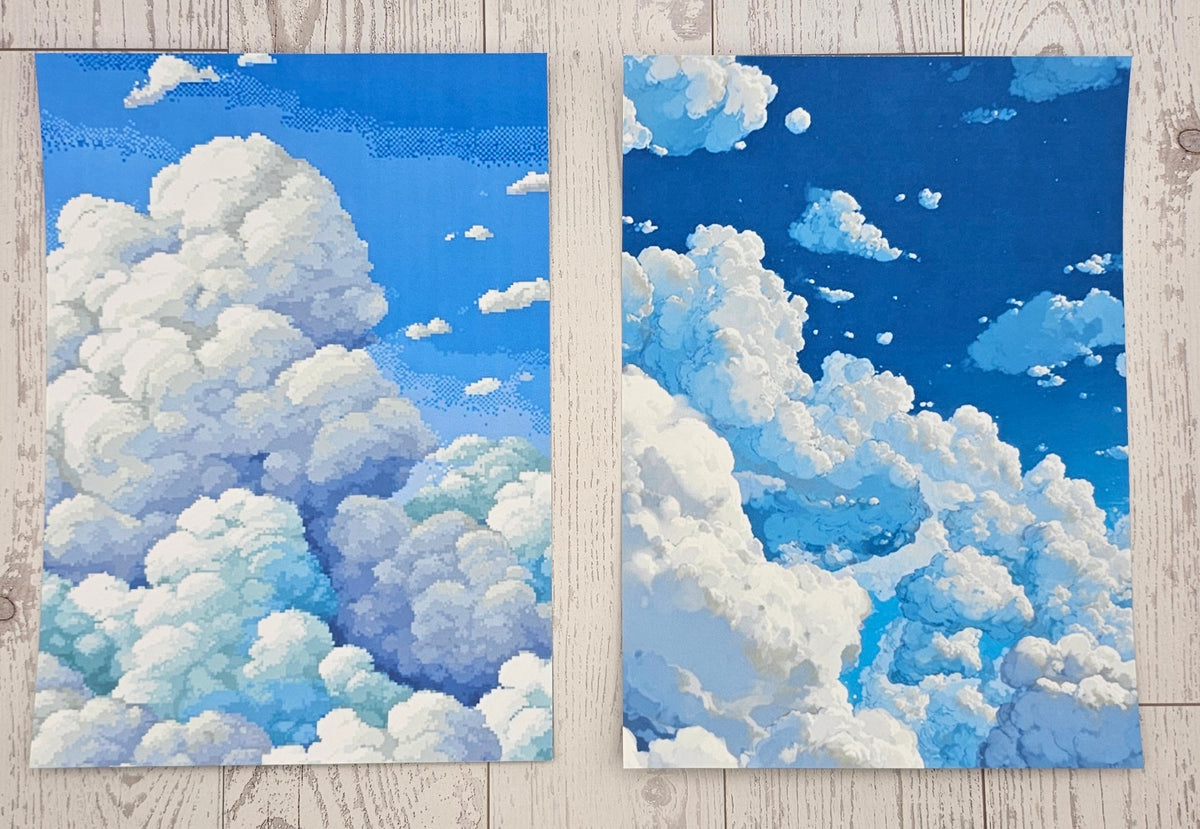 Clouds Canvas (ATC/Spread)