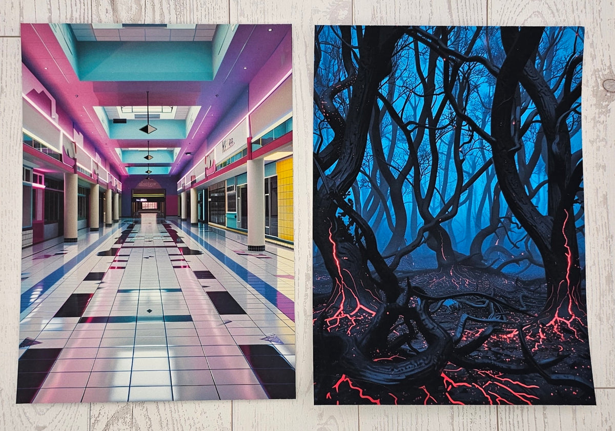 The In-Between Canvas (ATC/Spread)