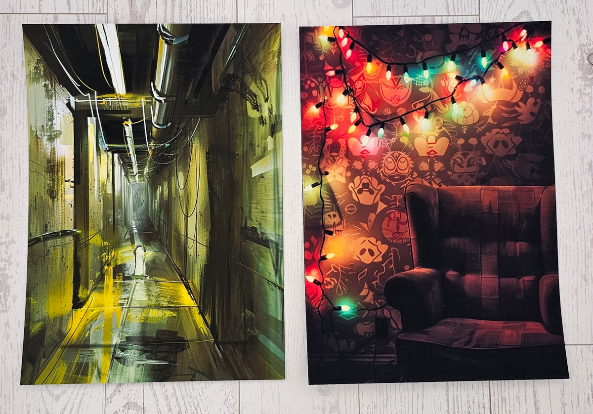 The In-Between Canvas (ATC/Spread)