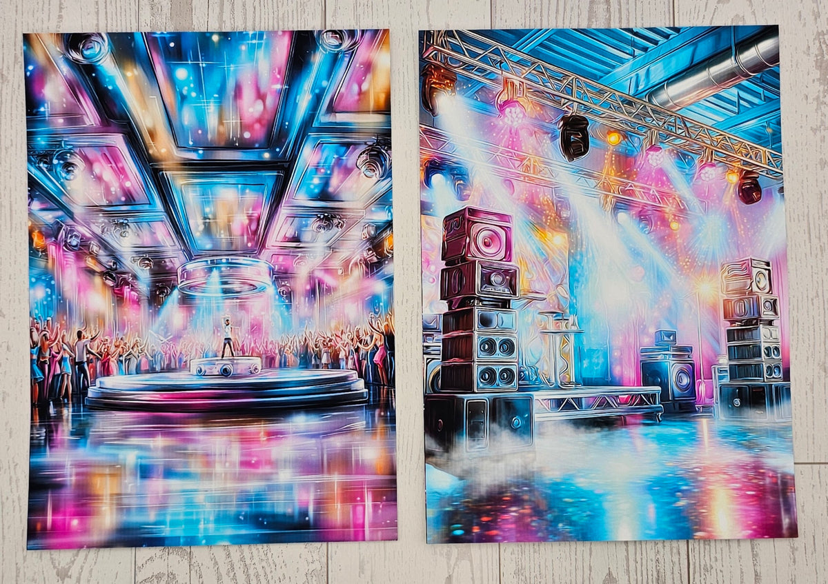 Turn Up Canvas (ATC/Spread)