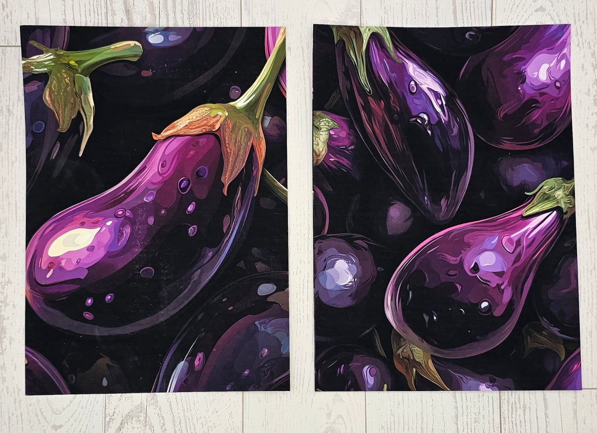 Eggplant Medley Canvas (ATC/Spread)