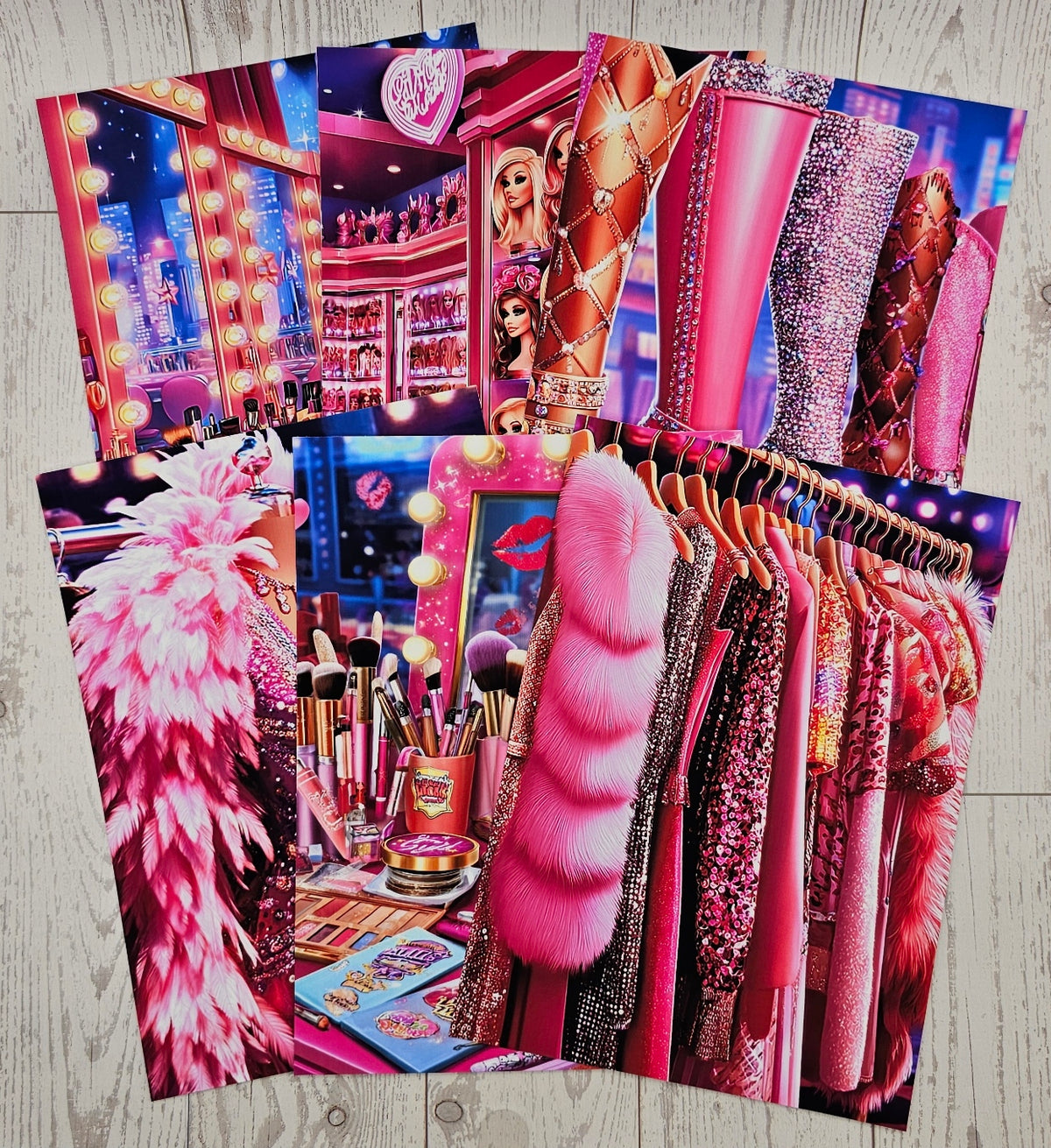 Pink Runway Canvas (ATC/Spread)