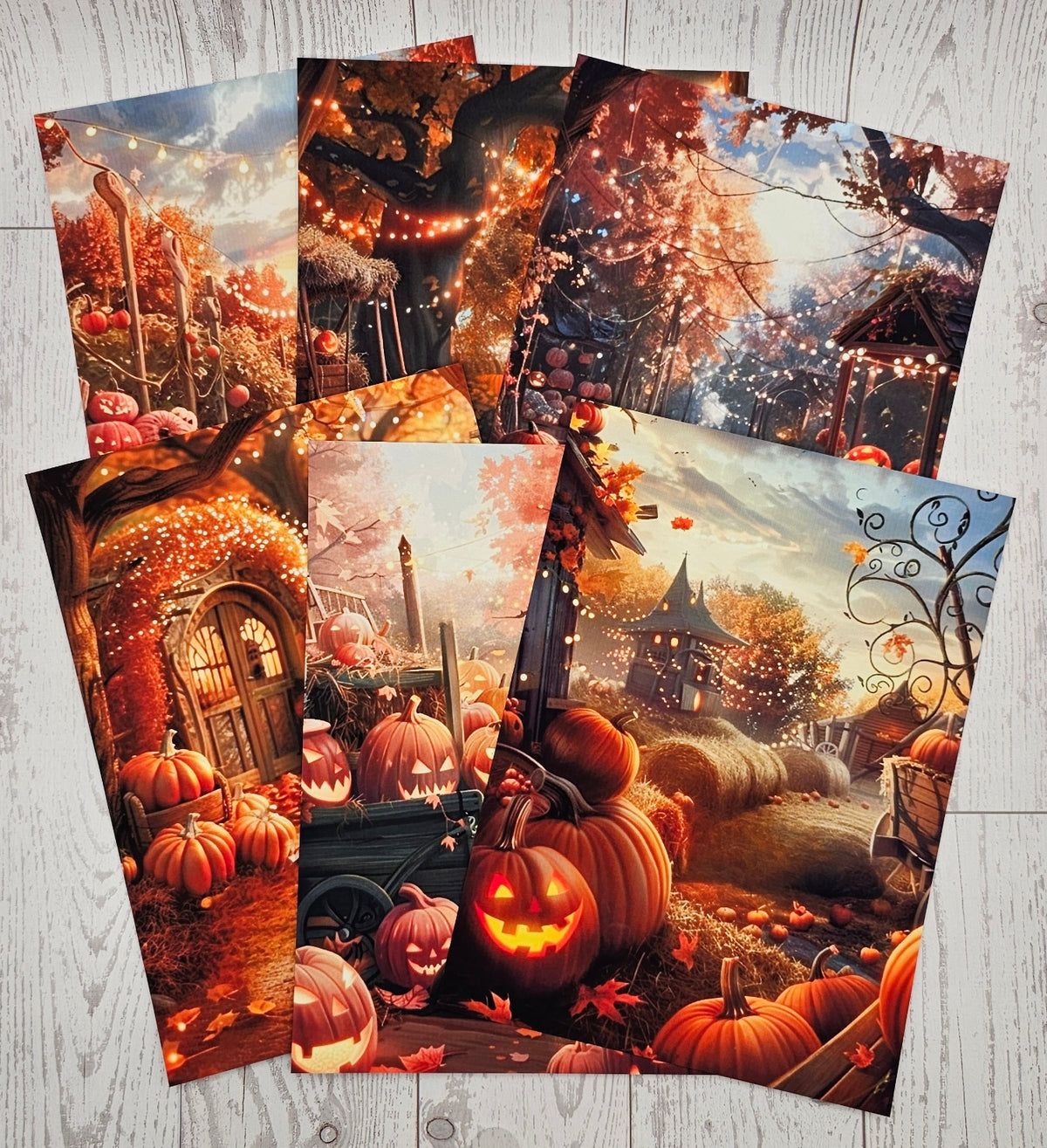 Pumpkin Patch Canvas (ATC/Spread)