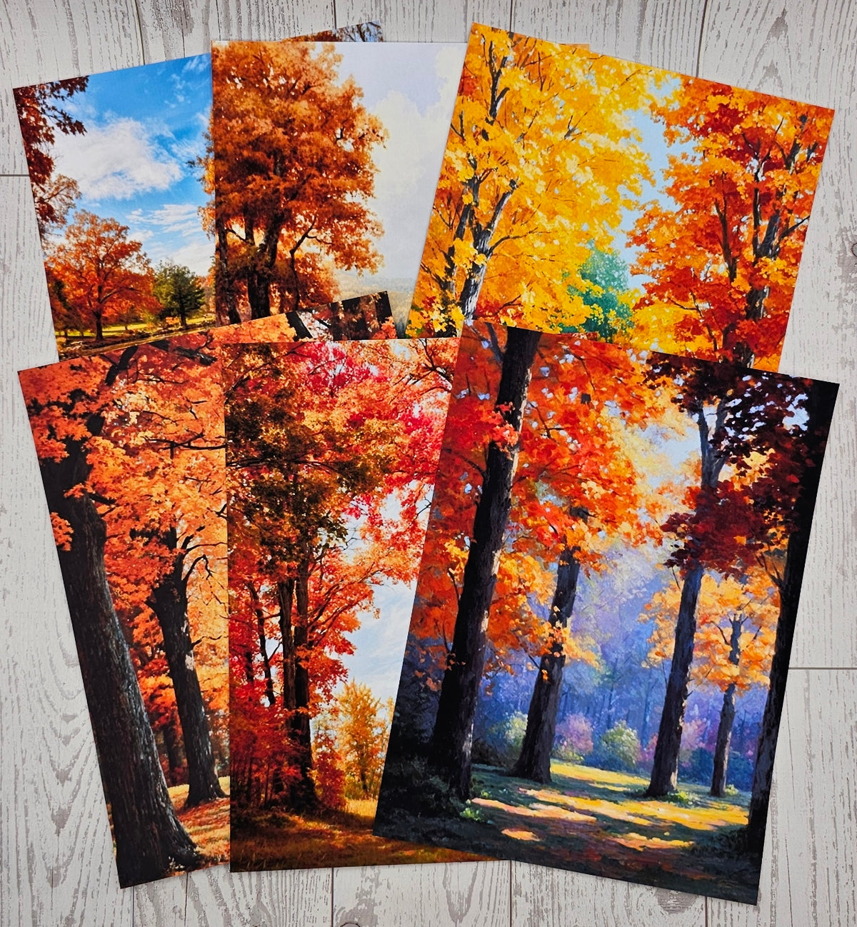 Fall Leaves Canvas (ATC/Spread)