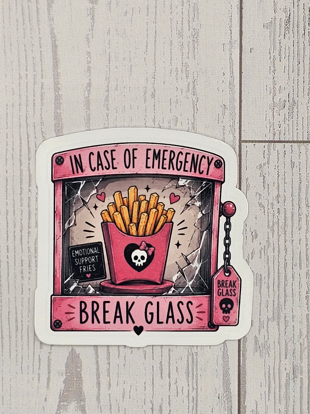 In Case of Emergency Sticker