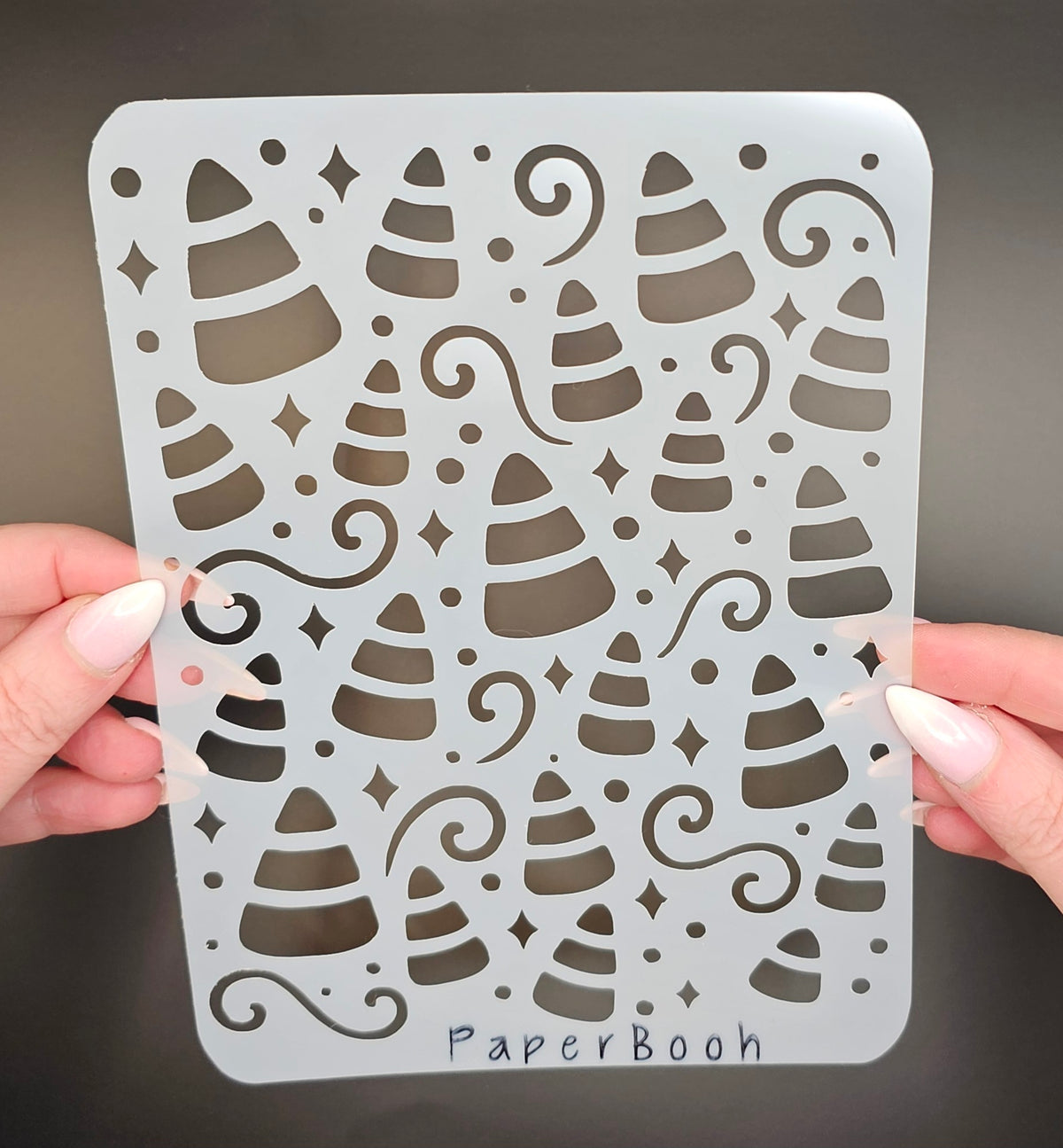 Candy Corn Stencil