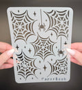 Spiderwebs Stencil