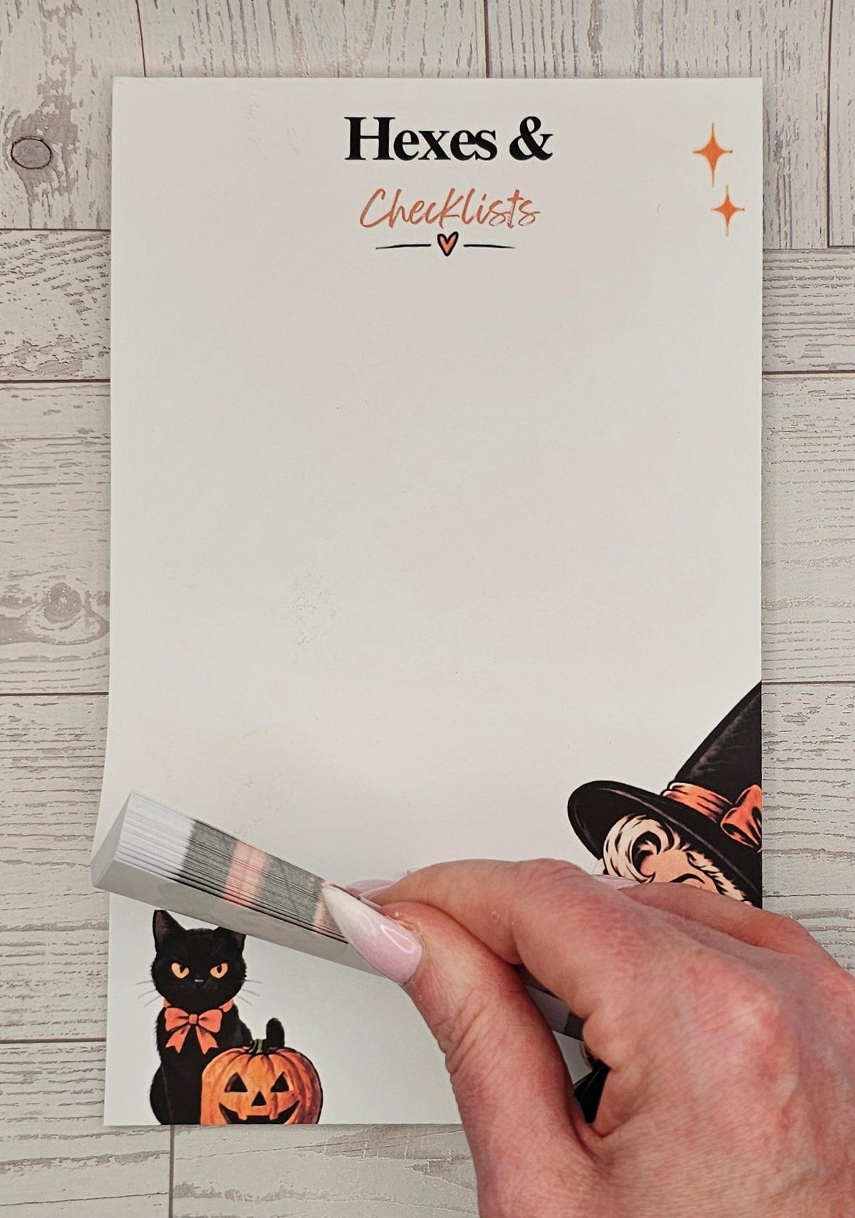 Hexes and Checklists Notepad