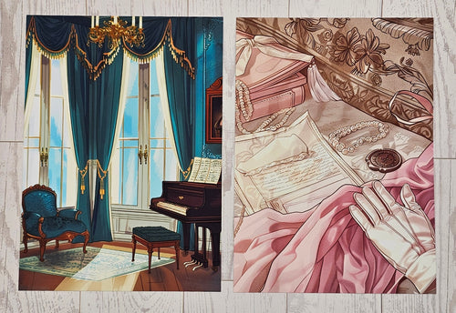 Ballroom Whispers Canvas (ATC/Spread)