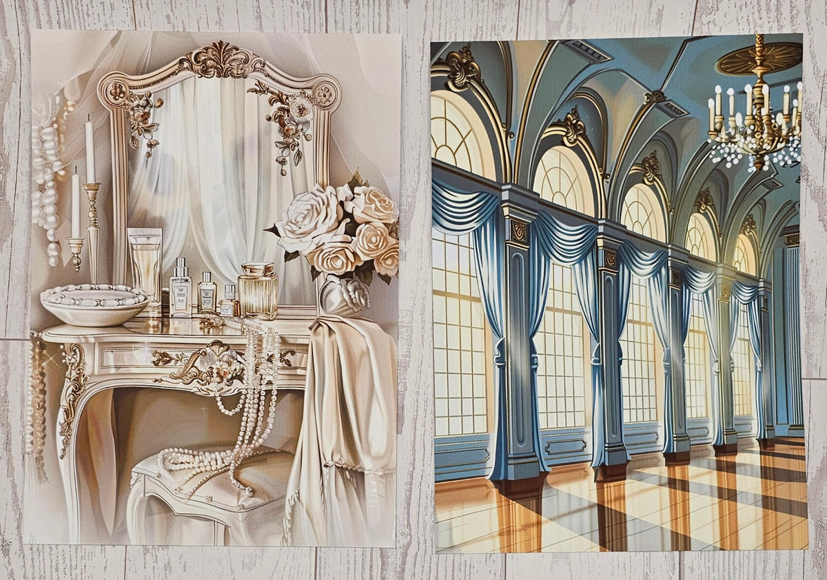 Ballroom Whispers Canvas (ATC/Spread)