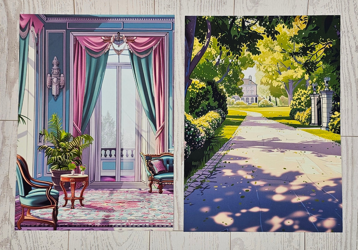 Ballroom Whispers Canvas (ATC/Spread)