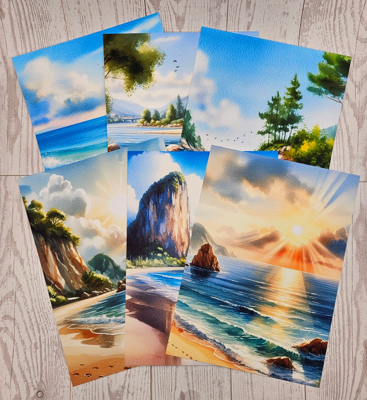 Beach Canvas (ATC/Spread)