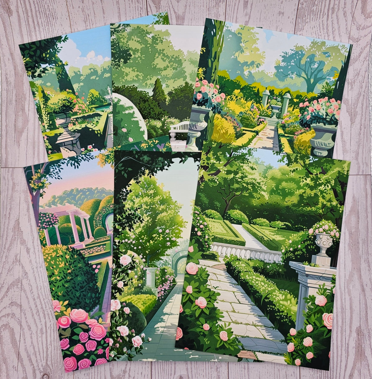 Garden Affair Canvas (ATC/Spread)