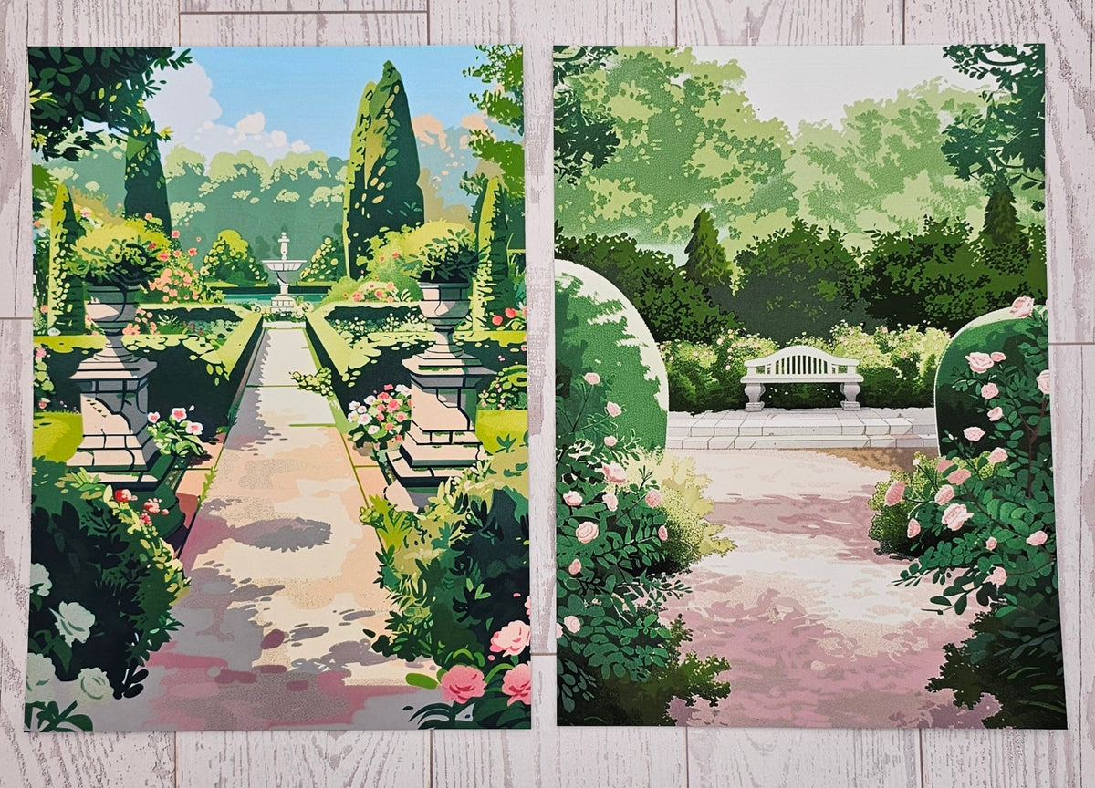 Garden Affair Canvas (ATC/Spread)