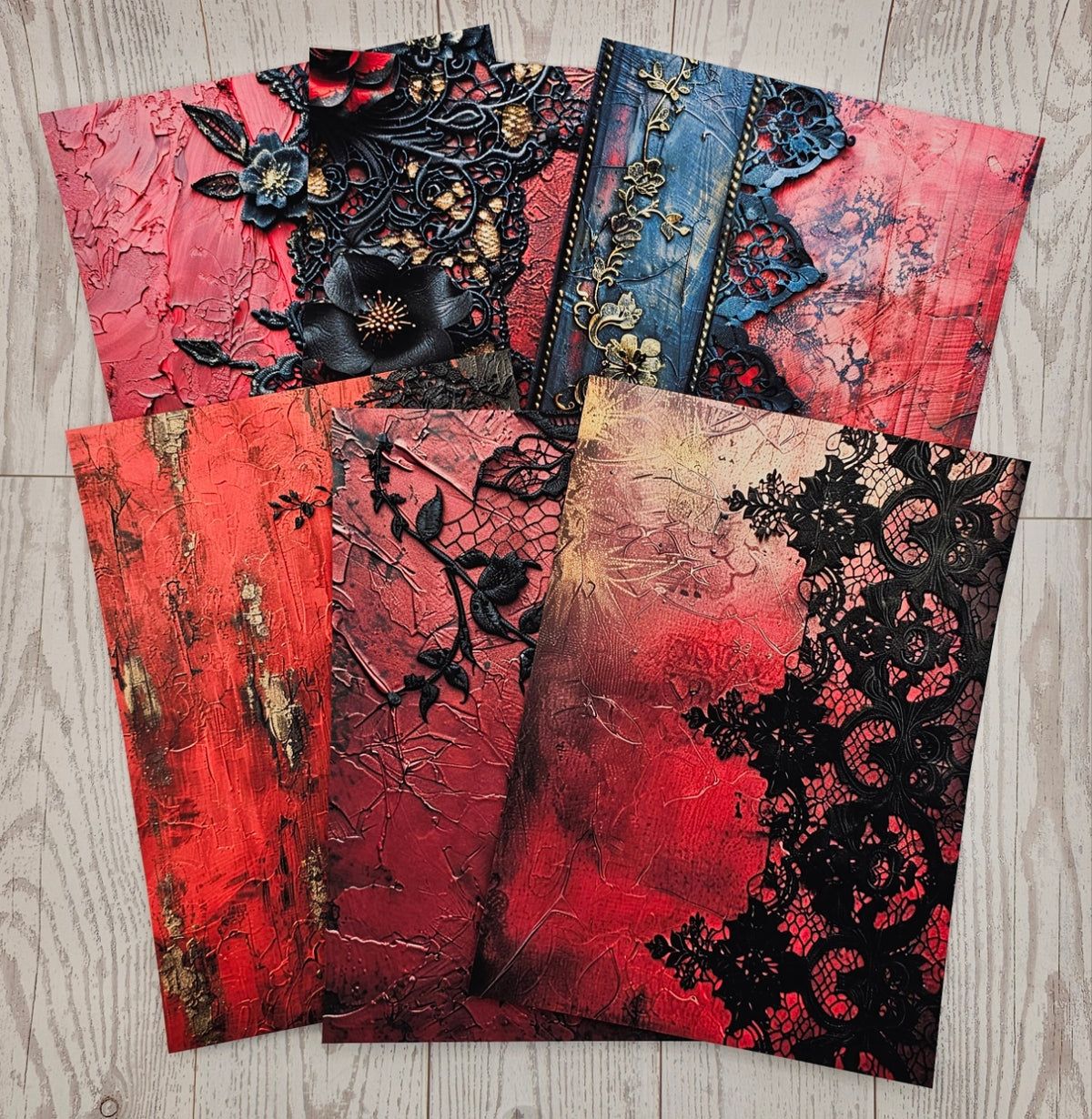 Crimson Sin Canvas (ATC/Spread)