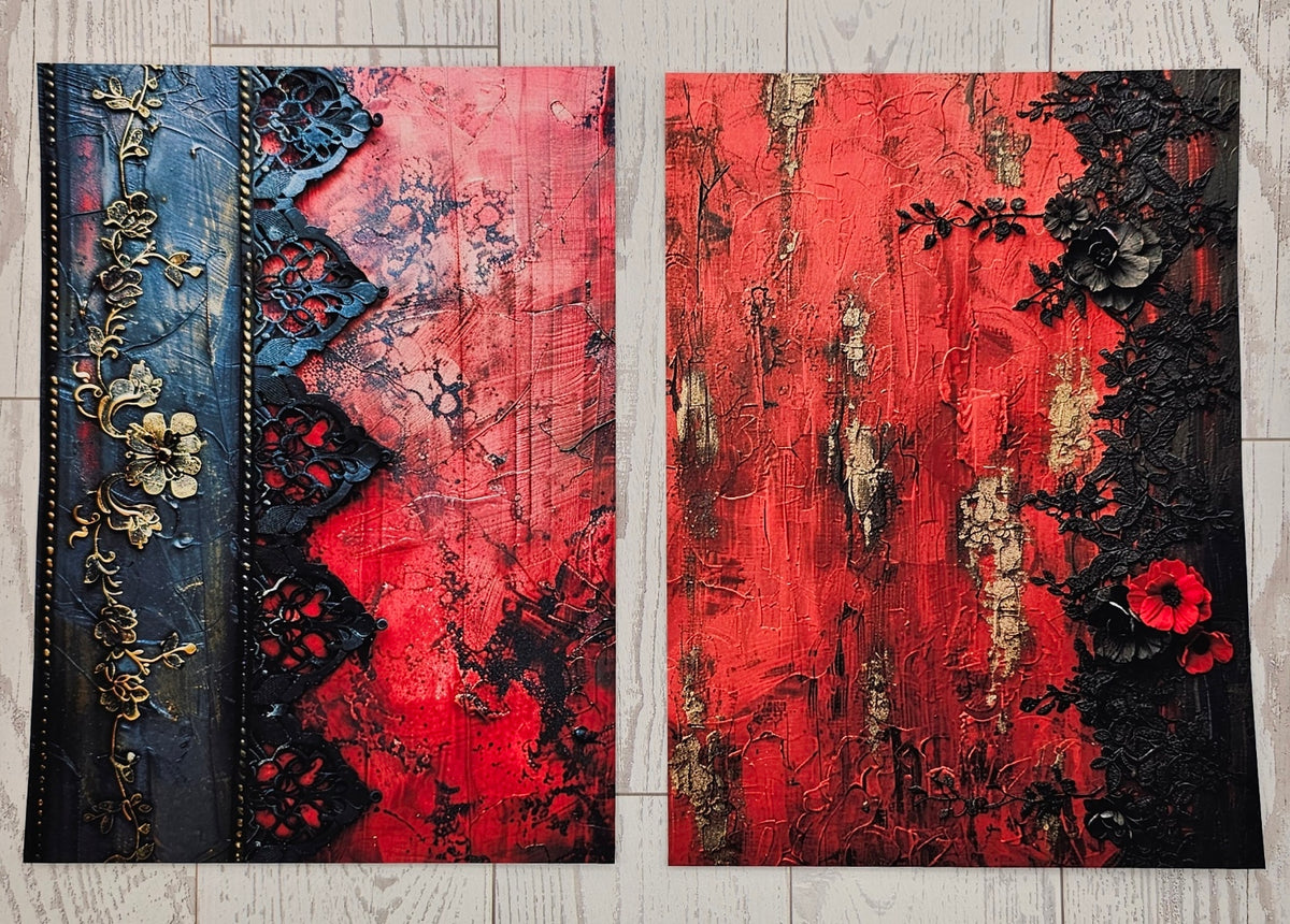 Crimson Sin Canvas (ATC/Spread)
