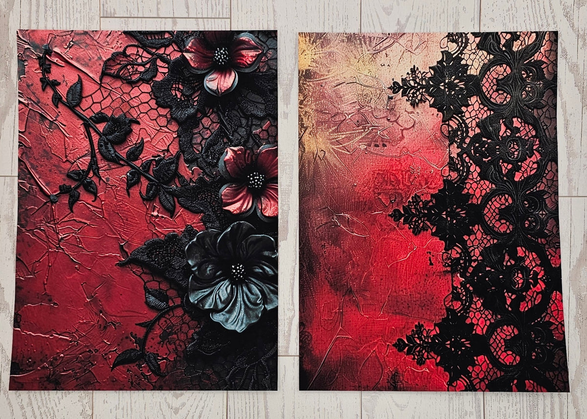 Crimson Sin Canvas (ATC/Spread)
