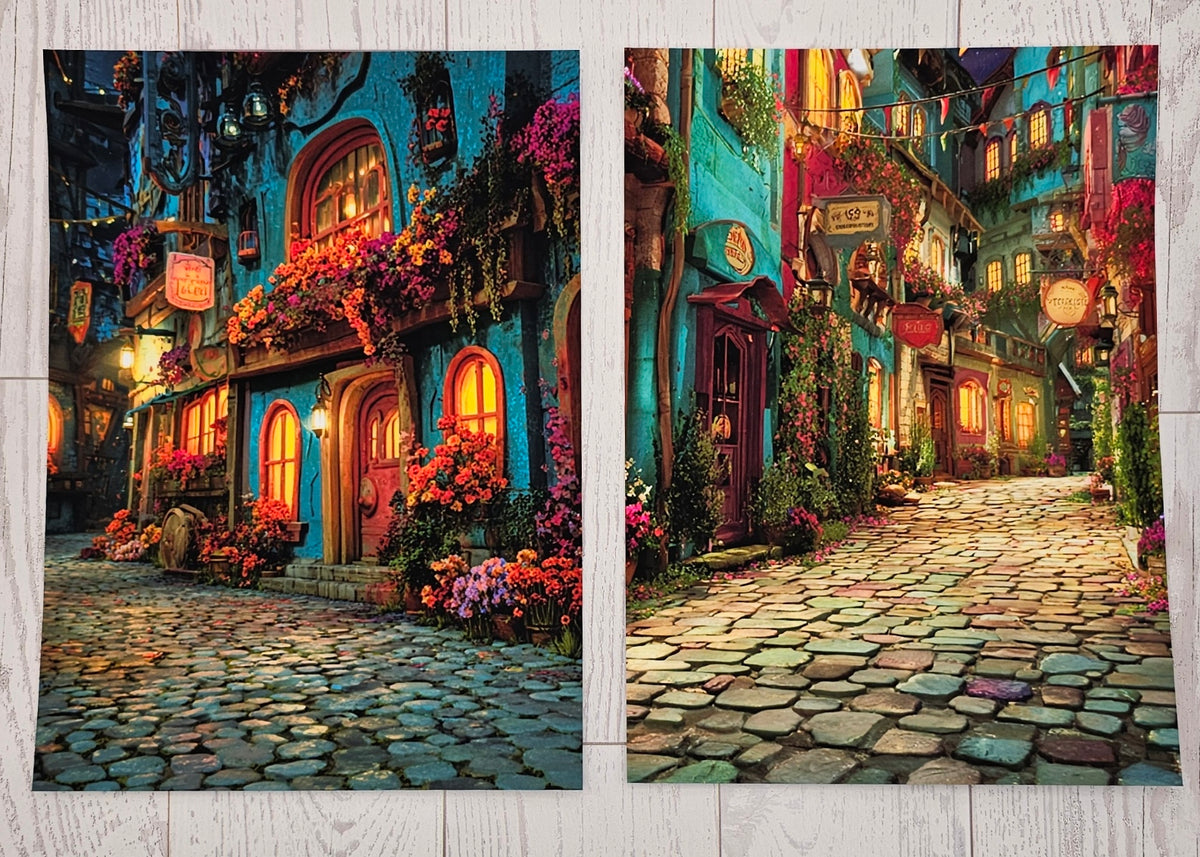 Charming Lane Canvas (ATC/Spread)