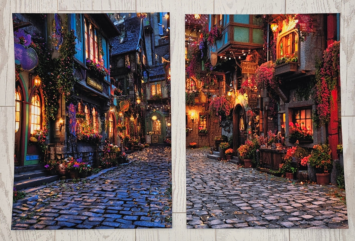 Charming Lane Canvas (ATC/Spread)