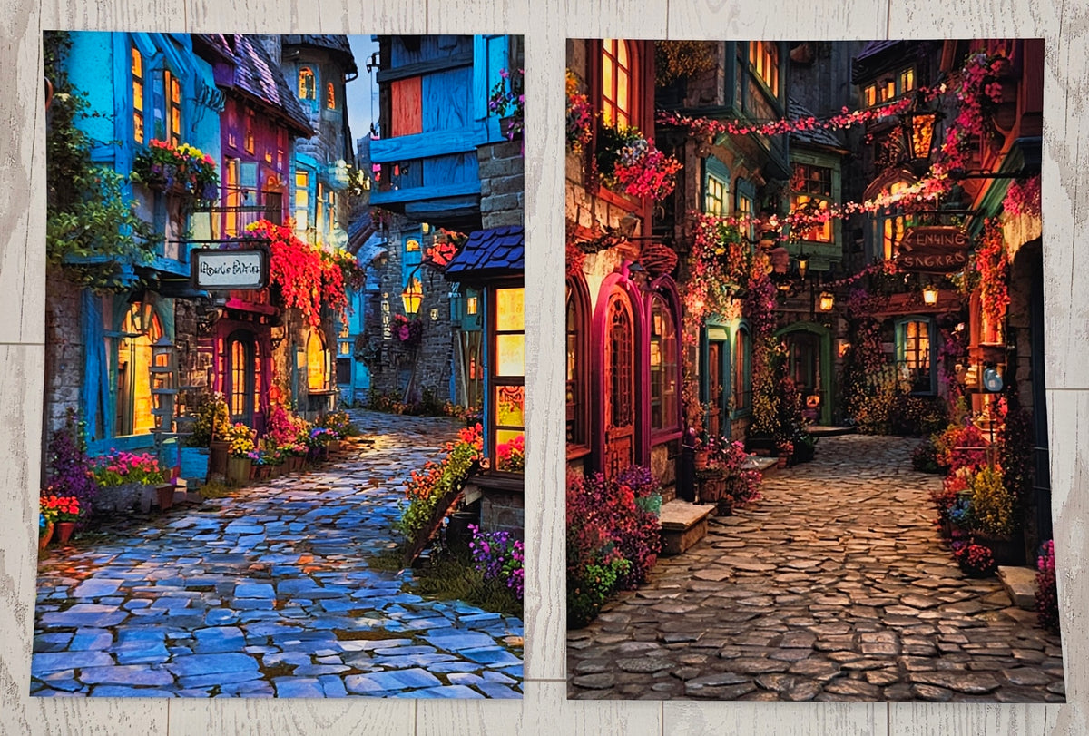 Charming Lane Canvas (ATC/Spread)