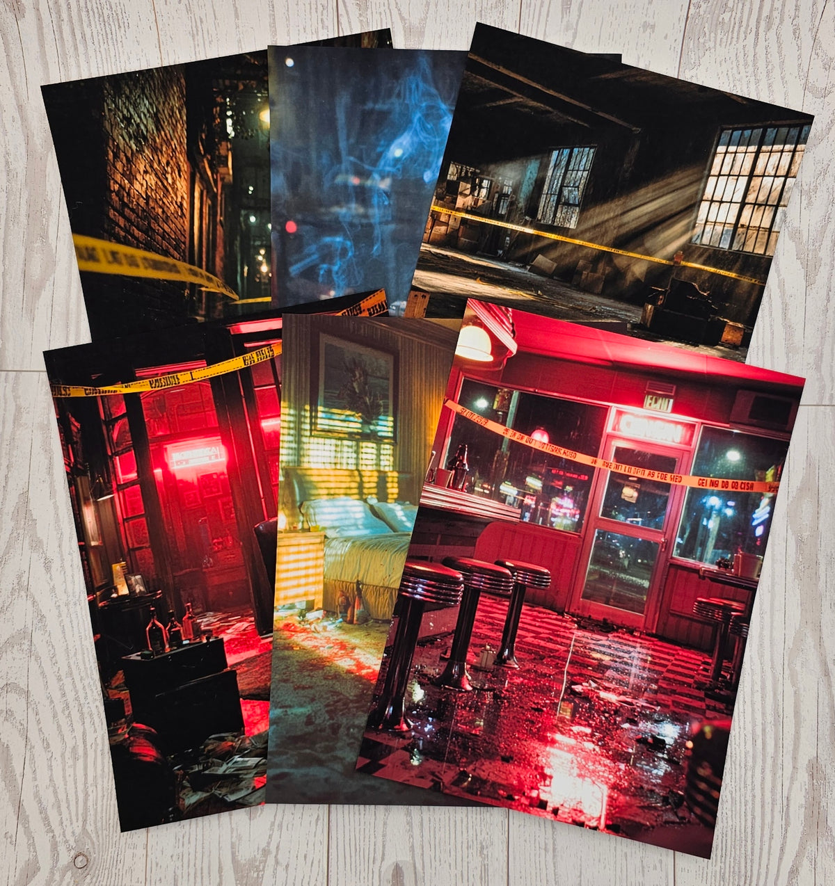 Murder Scene Canvas (ATC/Spread)