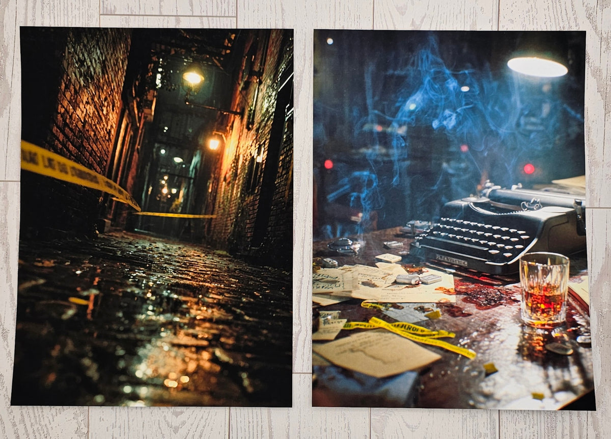 Murder Scene Canvas (ATC/Spread)