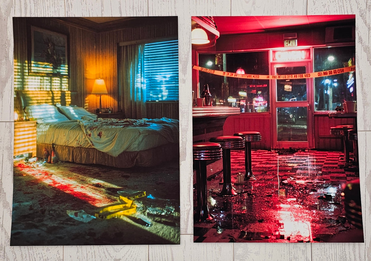 Murder Scene Canvas (ATC/Spread)