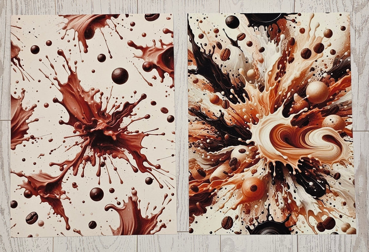 Spill The Coffee Canvas (ATC/Spread)
