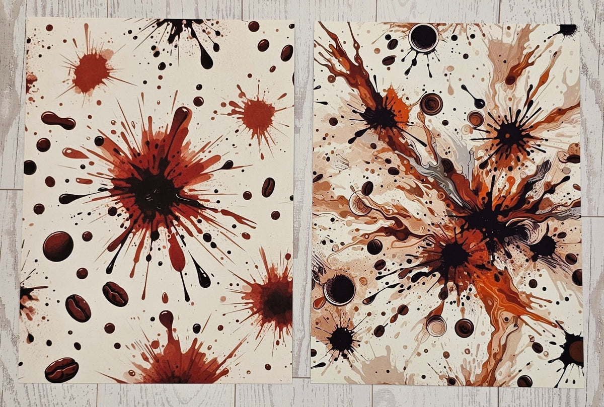 Spill The Coffee Canvas (ATC/Spread)