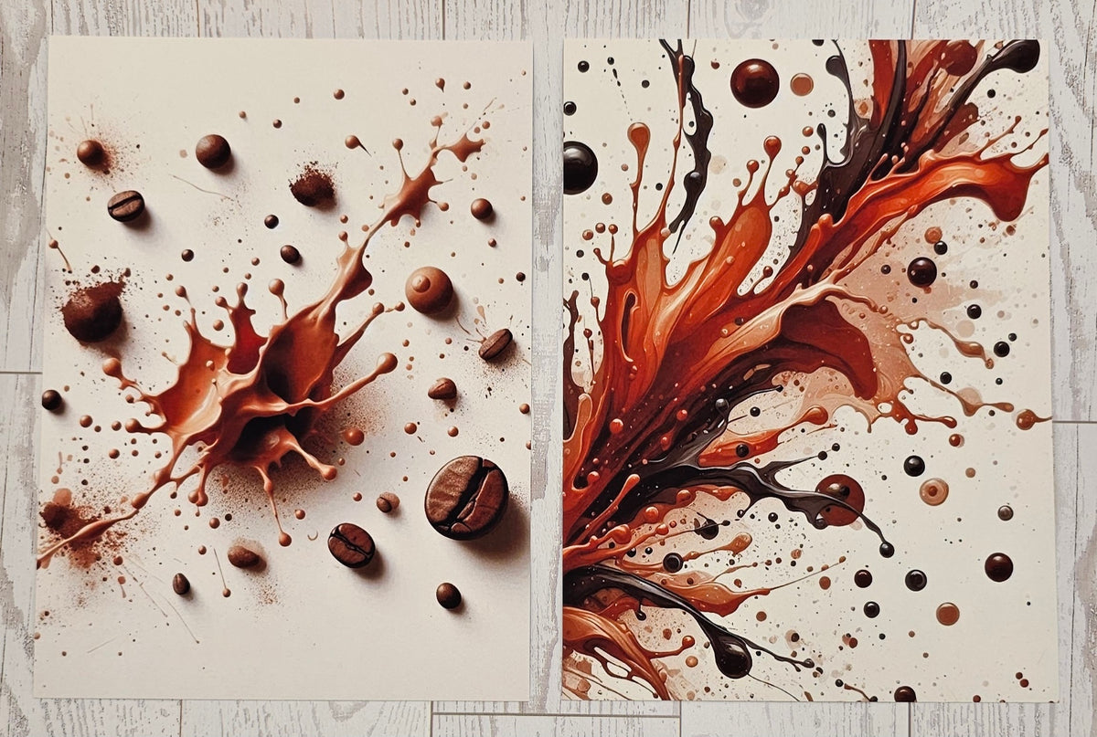 Spill The Coffee Canvas (ATC/Spread)