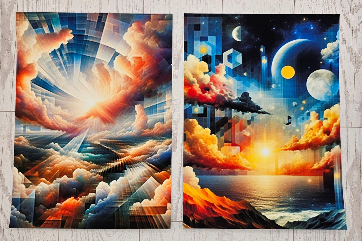 Out Of This World Canvas (ATC/Spread)