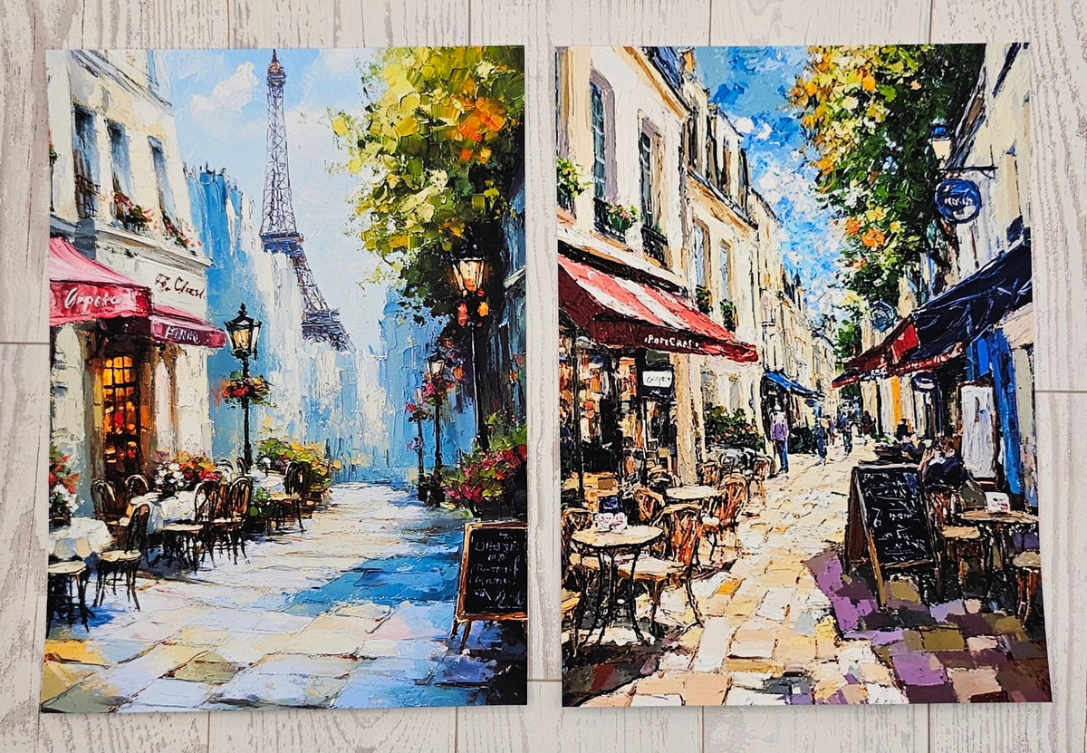 Paris Street Canvas (ATC/Spread)