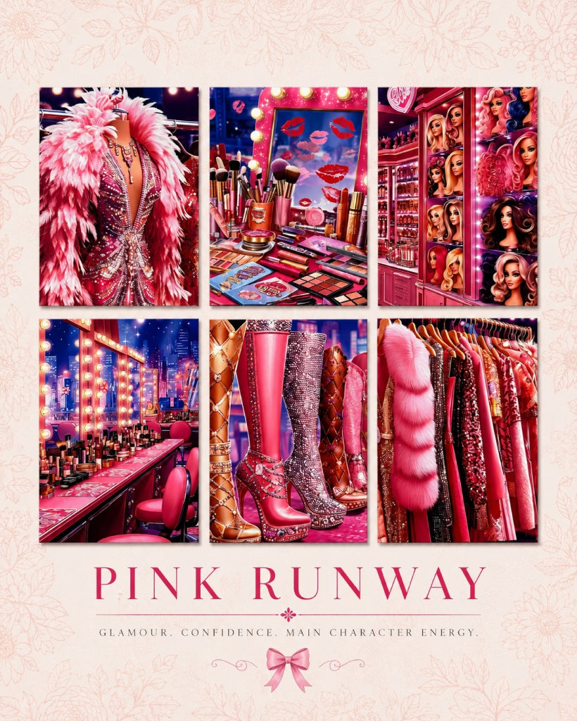Pink Runway Canvas (ATC/Spread)