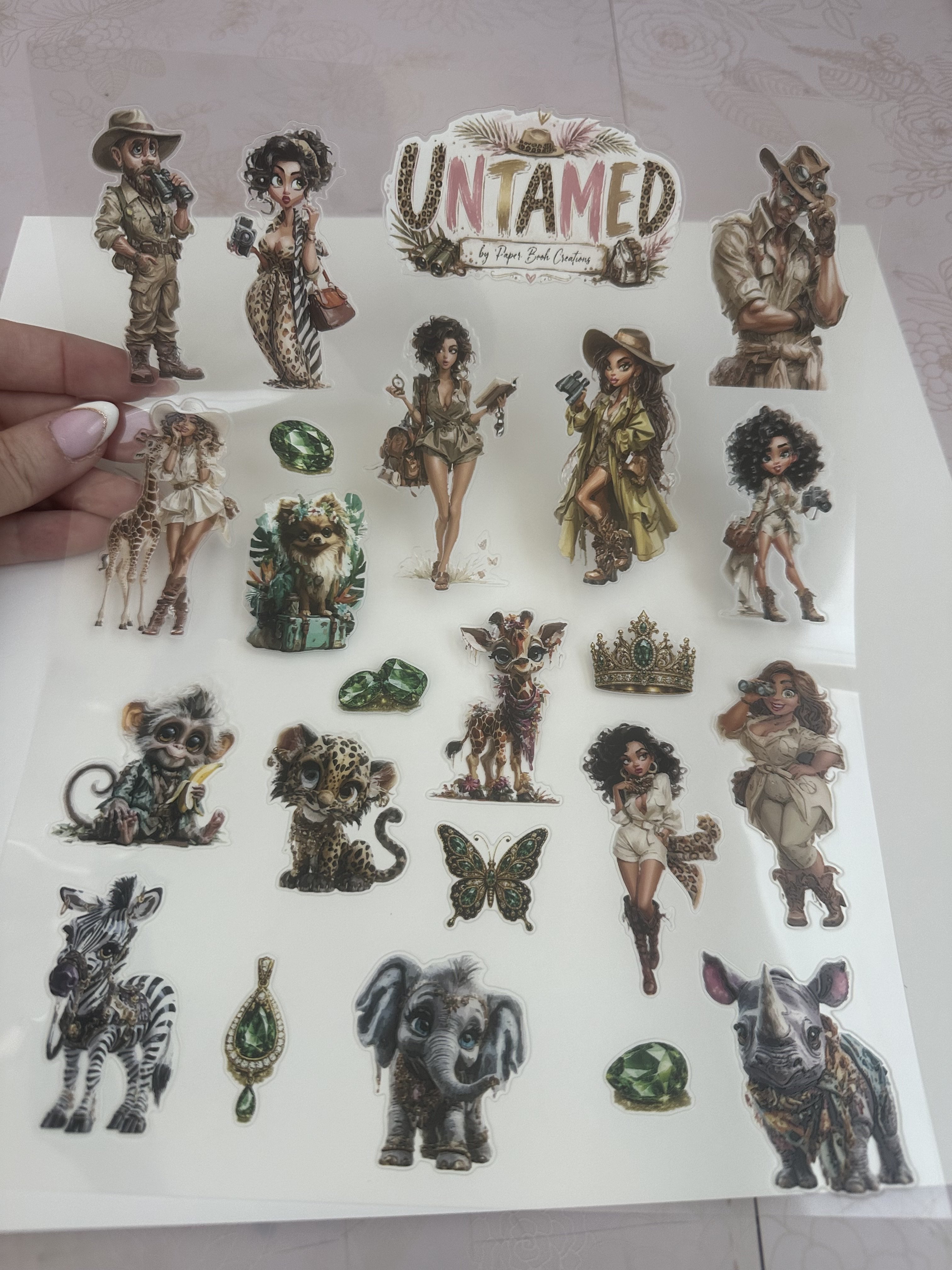 Untamed Sticker Sheet
